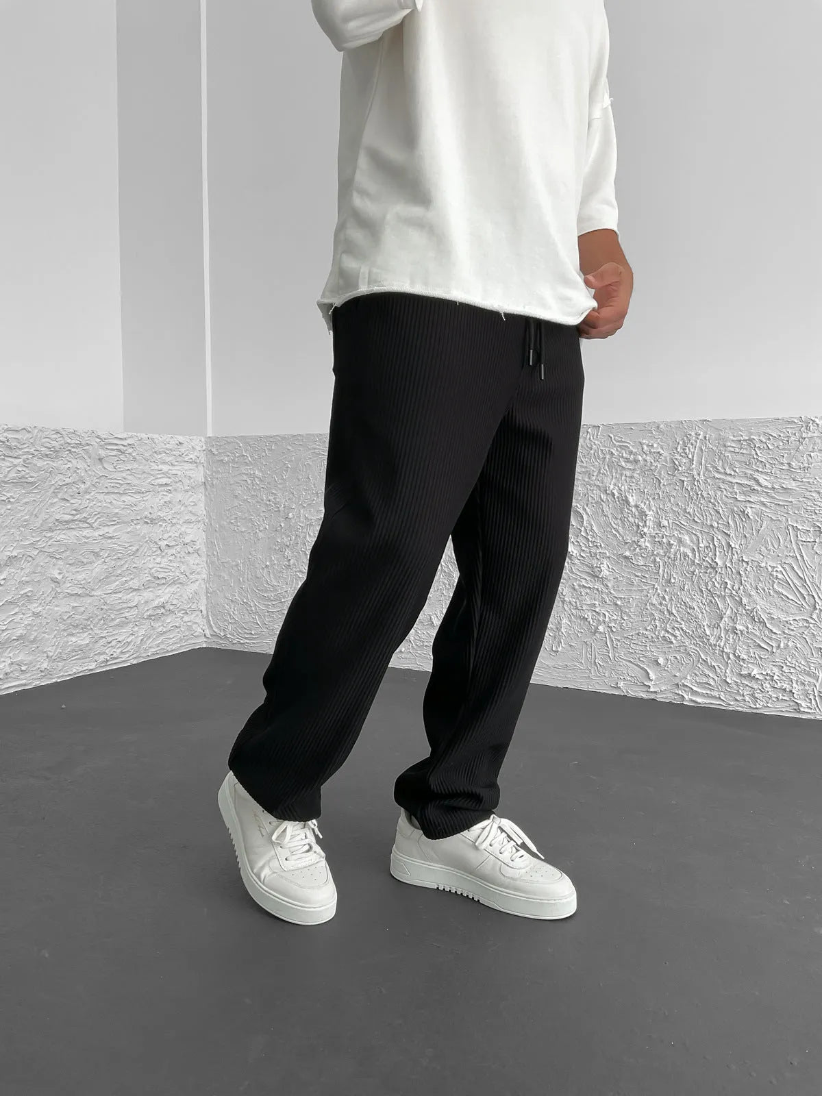 Stride Pants ™  |  Geribbelde spandex broek