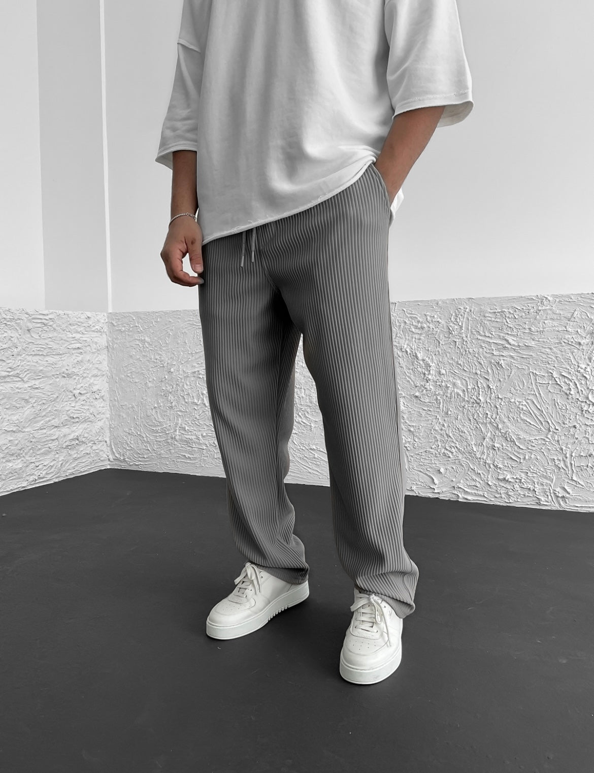Stride Pants ™  |  Geribbelde spandex broek