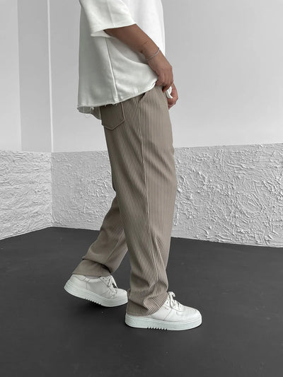 Stride Pants ™  |  Geribbelde spandex broek
