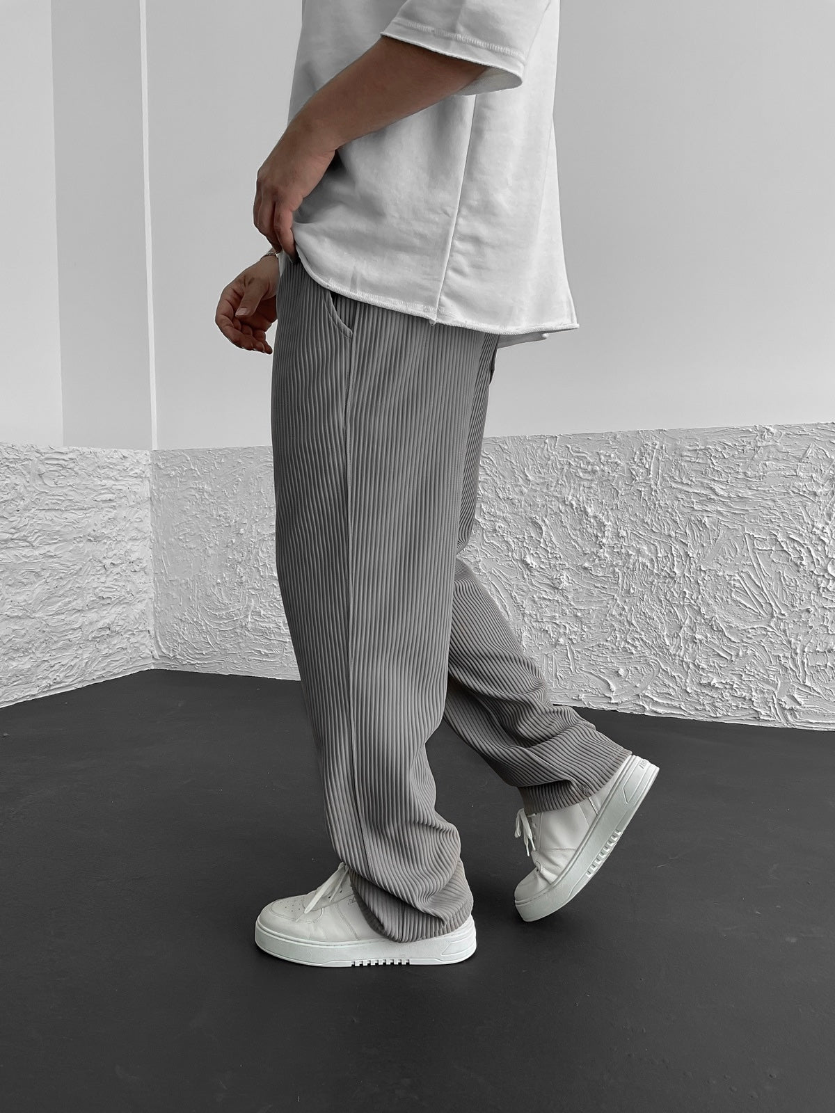 Stride Pants ™  |  Geribbelde spandex broek