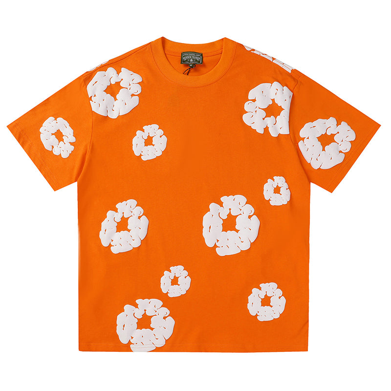 Koningsdag Bloemenprint T-Shirt