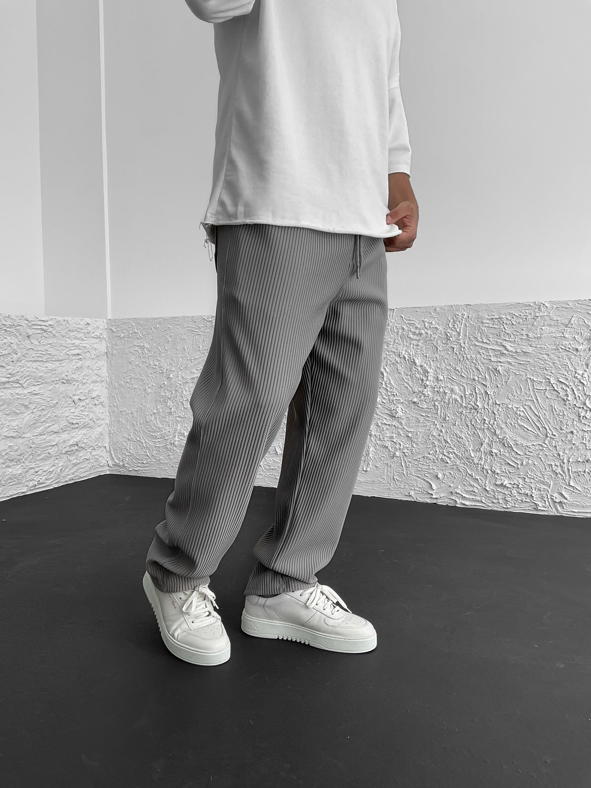 Stride Pants ™  |  Geribbelde spandex broek