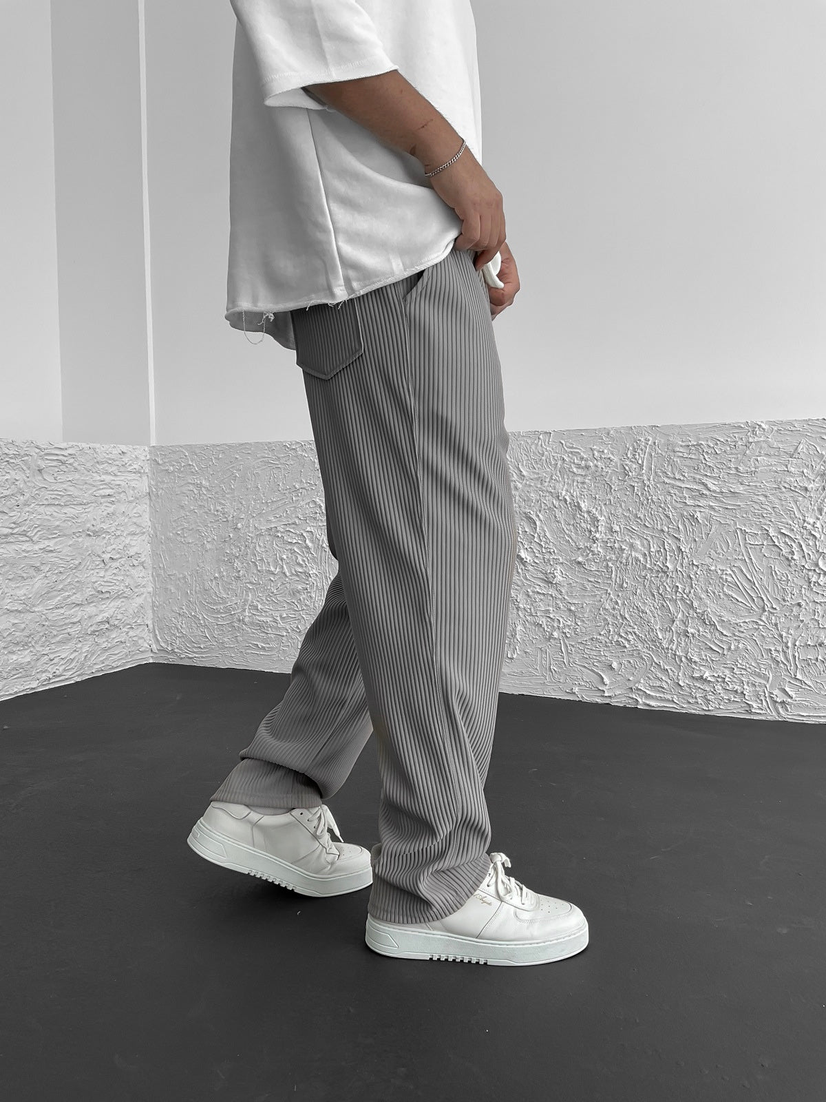 Stride Pants ™  |  Geribbelde spandex broek