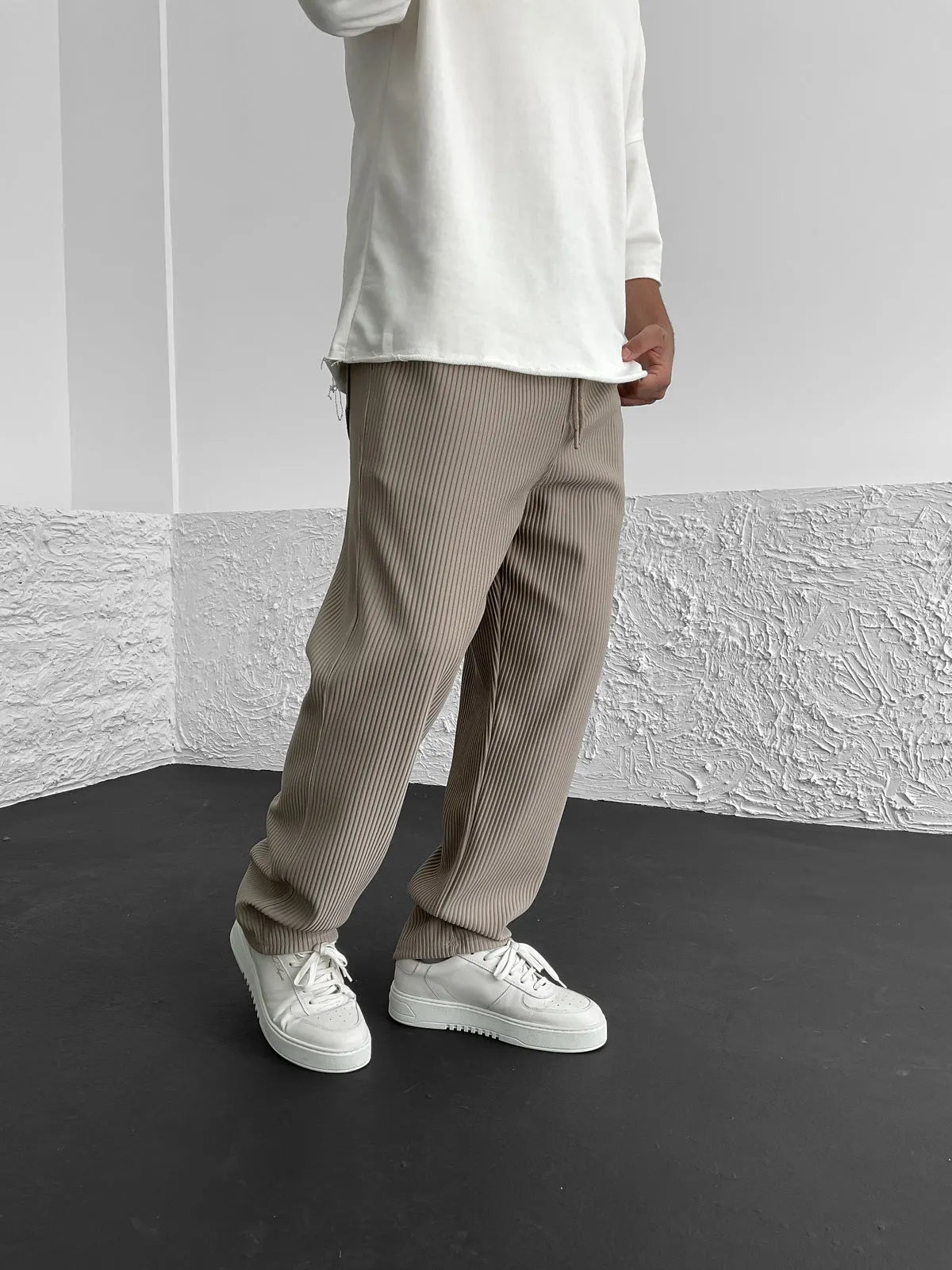 Stride Pants ™  |  Geribbelde spandex broek